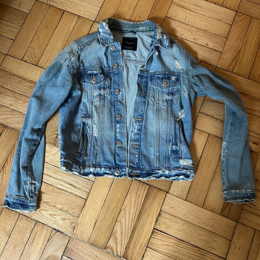 Zara Light Blue Denim Jacket